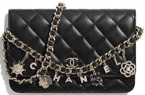 chanel coco charms wallet on chain|Chanel wallet original price.